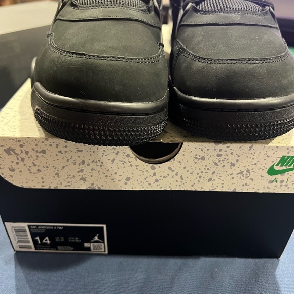 Air Jordan 4 RM – Men’s Size 14 (Black/White) - Picture 5 of 9